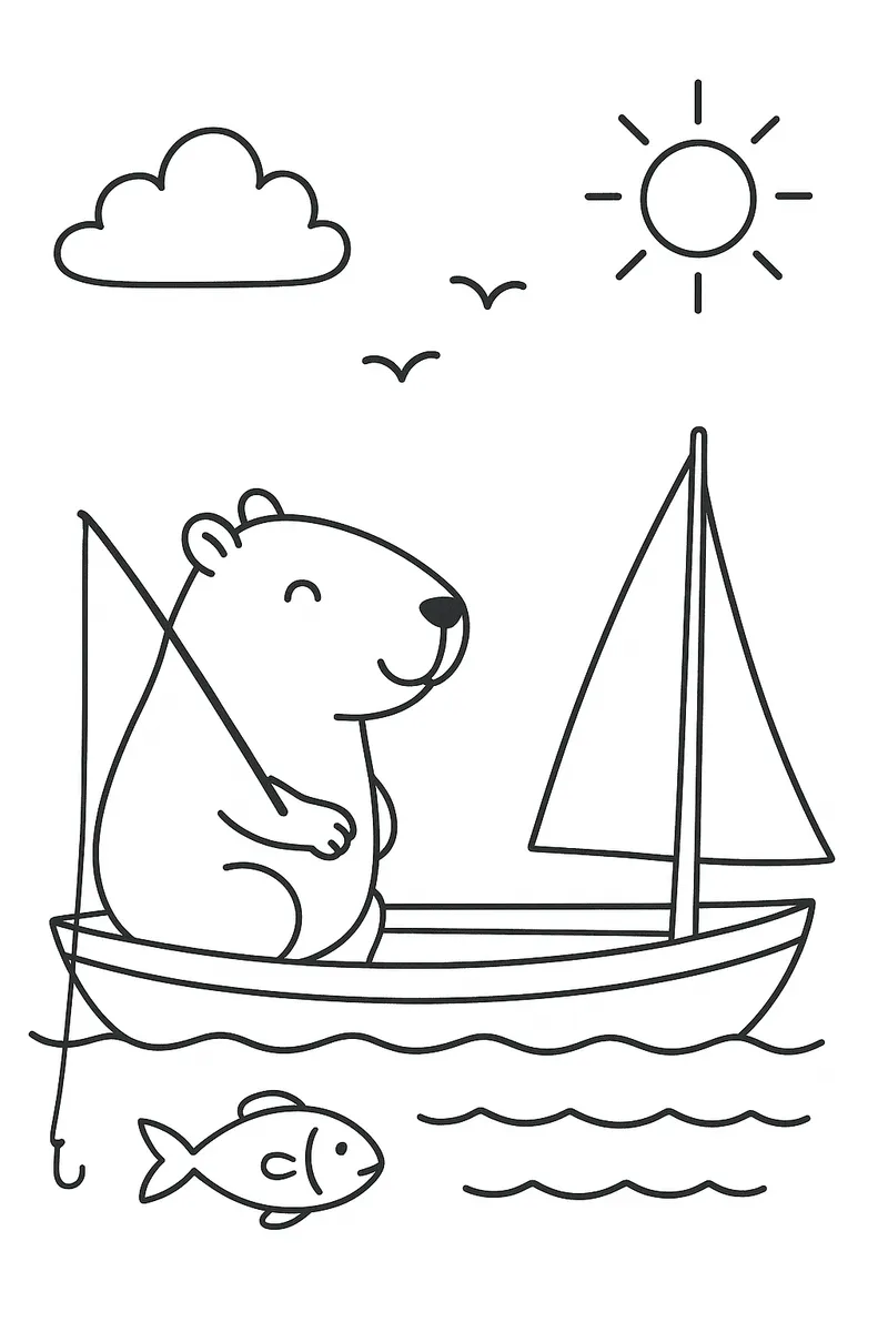 Capybara Sailing