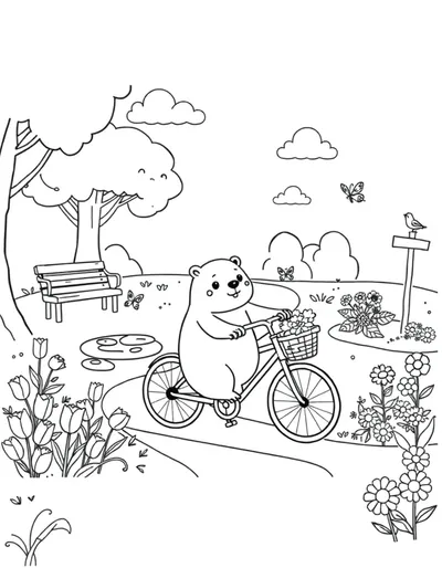 Capybara Spring Bike Ride